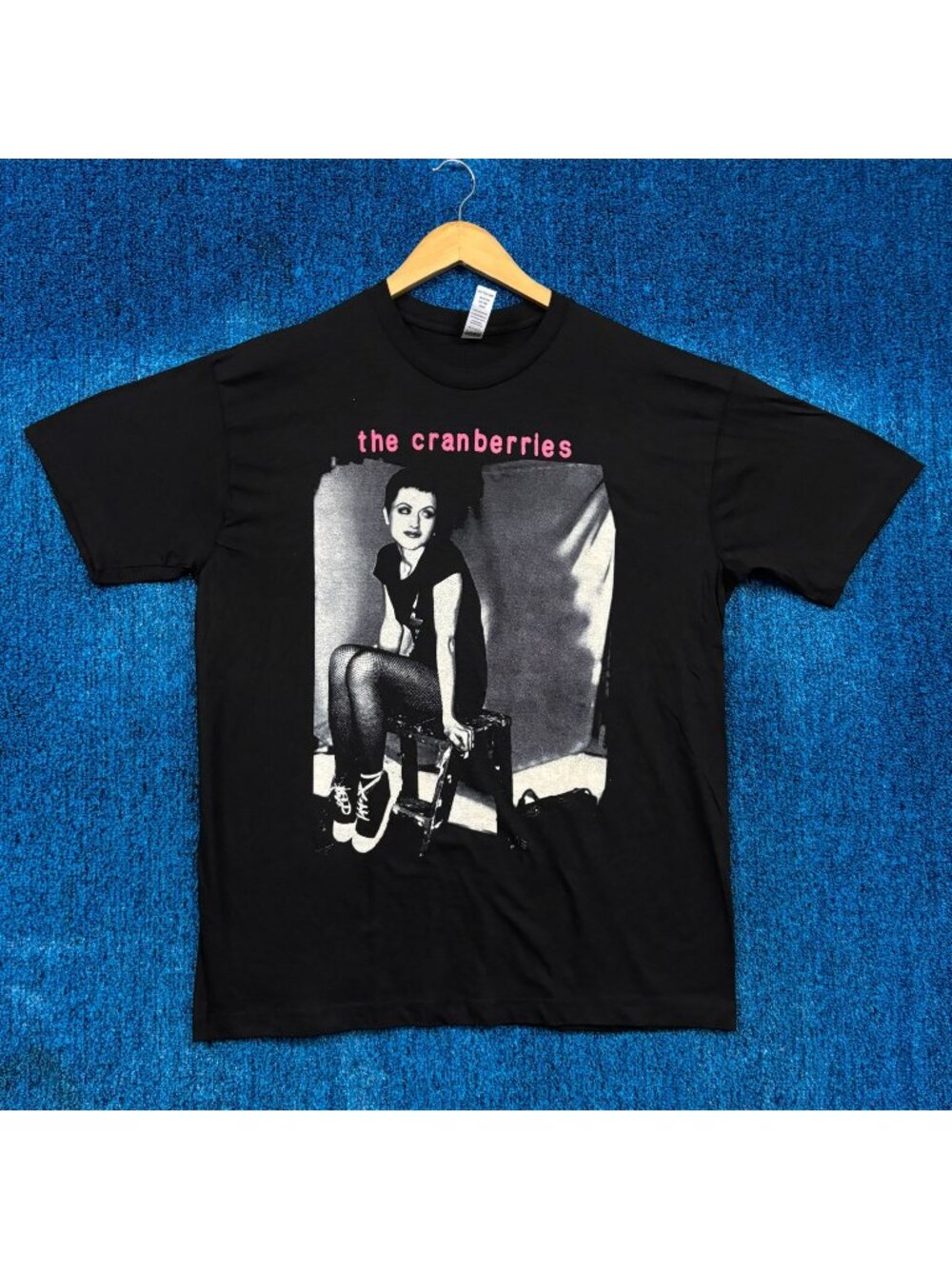 The Cranberries  Dolores O'Riordan Punk Rock T-Shirt Size Large
